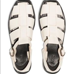 St. Agni Mary Jane Fisherman Sandals New